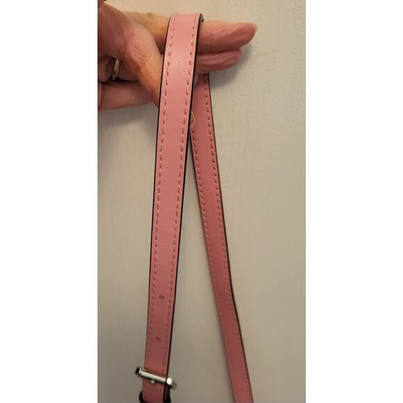 Michael Kors Rayne Small Crossbody Leather Classic Pink - Picture 13 of 16